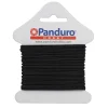 Panduro Hobby Resårband, elastisk tråd, svart – 10 meter, Ø1 mm tjocklek | Resår
