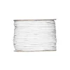 Panduro Hobby Resårband, elastisk tråd, vit – 50 meter, Ø1 mm tjocklek | Resår