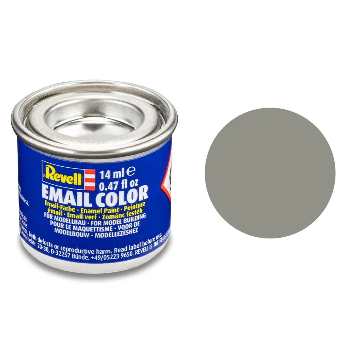 Revell hobbyfärg 14 ml - 75 Stone grey / mat | Emaljfärger