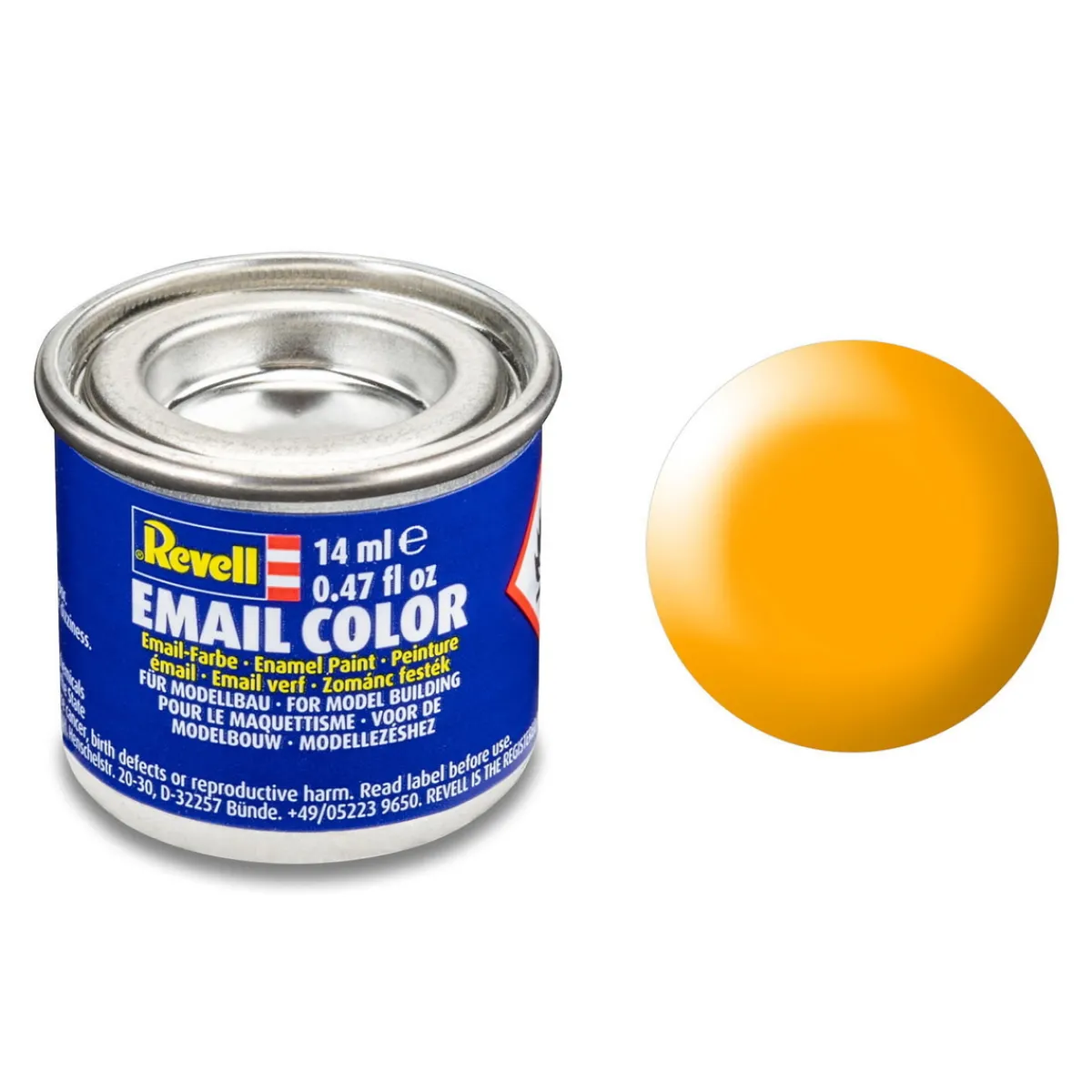 Revell hobbyfärg 14 ml - 310 Yellow / silk | Emaljfärger