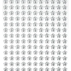 Panduro Hobby Rhinestone stickers blommor kristall – 286 kristalllikande blommor. Ø8 mm | Rhinestonestickers