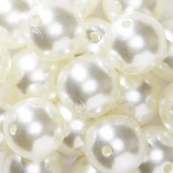 Panduro Jewellery Riktigt stora skimrande akrylpärlor, 30 st. Ø20 mm | Akrylpärlor