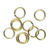 Panduro Jewellery Ringöglor Ø5 mm – mässing pläterad med 9 karat guld, 10 st. | Ringöglor
