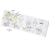 Barn Creative Colors Ritrulle Happy Fruit, färglägg massor av glada frukter – rullen är 40×300 cm