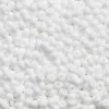 Preciosa Rocaillespärla 6/0 vit opak | Rocaillespärlor
