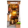 Robotime Rolife DIY Bookend Sakura Wine Alley miniatyr diorama – TGB011, 111×195×221 mm