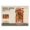 Robotime Rolife DIY Booknook Christmas Street bokstöd miniatyr – TGC06, 126×190×255 mm | Grundsatser