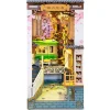 Robotime Rolife DIY 3D Bookend Sakura Densya miniatyr diorama – TGB01, 120×220×190 mm | Grundsatser