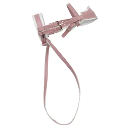 Panduro Hobby Rosa ergonomiskt träns med tyglar till käpphäst och hobby horse | Barn Käpphästtillbehör