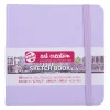 Royal Talens Art Creation Sketch skissbok 12x12 cm, ljuslila omslag – 140 g/m², 80 ark