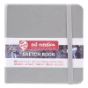 Royal Talens Art Creation Sketch skissbok 12×12 cm, silvrigt omslag – 140 g/m², 80 ark | Skissböcker