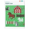 Panduro Iron Beads Rörpärlor Midi kit Livet på bondgården, 2400 pärlor à Ø5 mm, & 4 pärlplattor | Barn Rörpärlor Midi