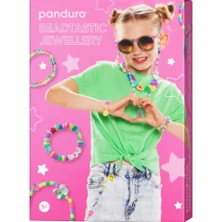Barn Panduro Iron Beads Rörpärlor Midi kit Pärltastiska smycken, 2400+ fina pärlor och smyckestråd