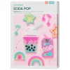 Barn Panduro Iron Beads Rörpärlor Midi kit Soda Pop & söta saker! 2600 pärlor à Ø5 mm & 2 pärlplattor