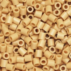 Panduro Iron Beads Rörpärlor Midi 1000 st beige, Ø5 mm | Barn Rörpärlor Midi