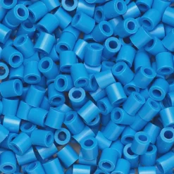 Panduro Iron Beads Rörpärlor Midi 1000 st blå, Ø5 mm | Barn Rörpärlor Midi