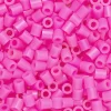 Panduro Iron Beads Rörpärlor Midi 1000 st bubbelgum rosa, Ø5 mm | Barn Rörpärlor Midi