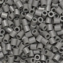 Barn Panduro Iron Beads Rörpärlor Midi 1000 st grå, Ø5 mm