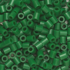 Panduro Iron Beads Rörpärlor Midi 1000 st julgrön, Ø5 mm | Barn Rörpärlor Midi