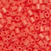 Panduro Iron Beads Rörpärlor Midi 1000 st korallröd, Ø5 mm | Barn Rörpärlor Midi