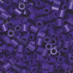 Panduro Iron Beads Rörpärlor Midi 1000 st lila, Ø5 mm | Barn Rörpärlor Midi