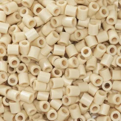 Panduro Iron Beads Rörpärlor Midi 1000 st ljusbeige, Ø5 mm | Barn Rörpärlor Midi