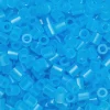 Barn Panduro Iron Beads Rörpärlor Midi 1000 st ljusblå genomskinliga, Ø5 mm