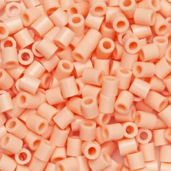 Panduro Iron Beads Rörpärlor Midi 1000 st ljus laxrosa, Ø5 mm | Barn Rörpärlor Midi