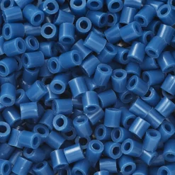 Panduro Iron Beads Rörpärlor Midi 1000 st midnattsblå, Ø5 mm | Barn Rörpärlor Midi