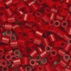 Barn Panduro Iron Beads Rörpärlor Midi 3000 st mörkröd, Ø5 mm