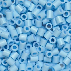 Panduro Iron Beads Rörpärlor Midi 1000 st pastellblå, Ø5 mm | Barn Rörpärlor Midi