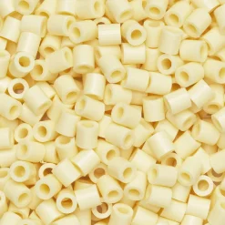 Barn Panduro Iron Beads Rörpärlor Midi 1000 st pastellgul, Ø5 mm