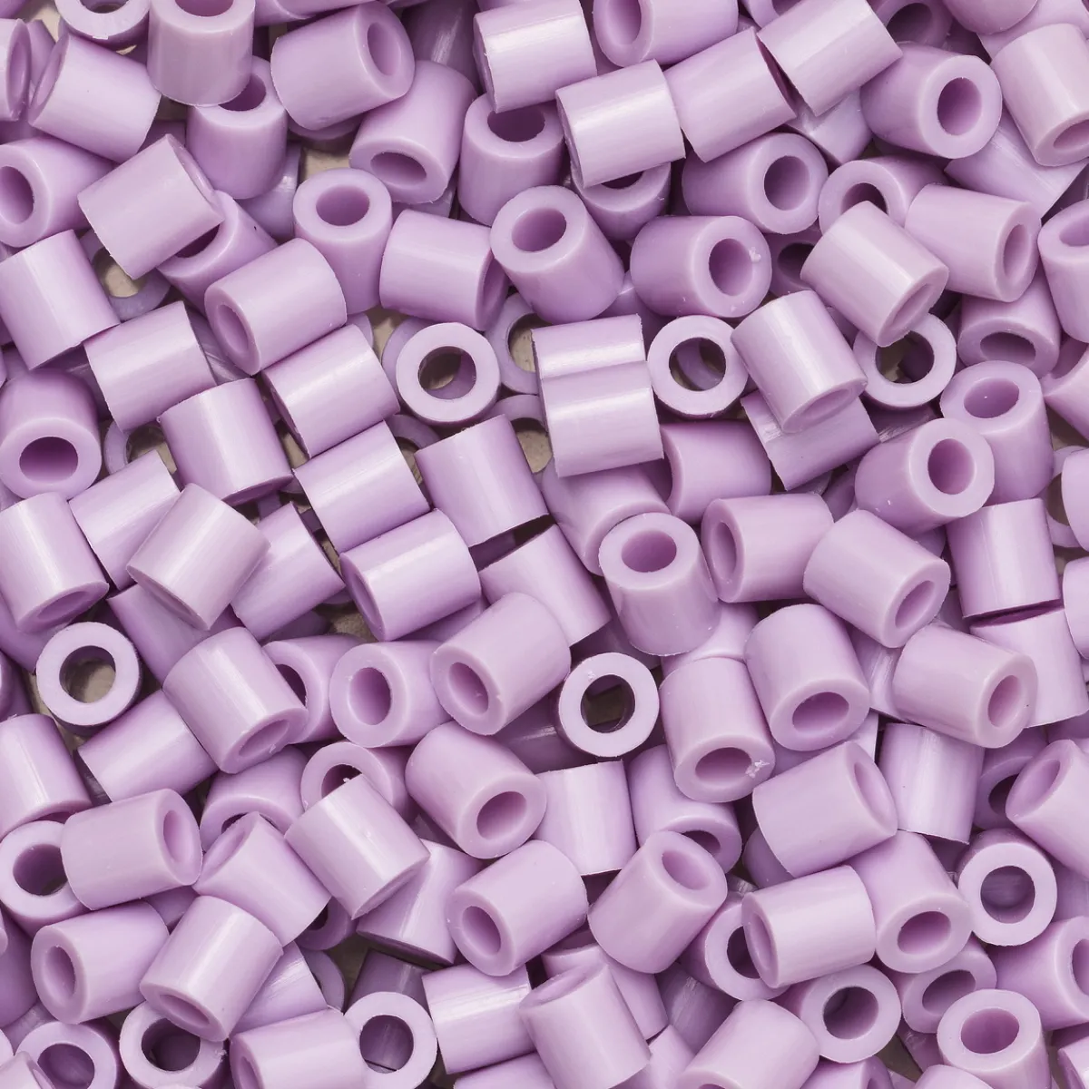 Panduro Iron Beads Rörpärlor Midi 1000 st pastellila, Ø5 mm | Barn Rörpärlor Midi