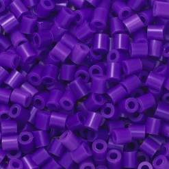 Panduro Iron Beads Rörpärlor Midi 1000 st purpur, Ø5 mm | Barn Rörpärlor Midi
