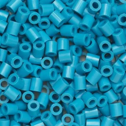 Panduro Iron Beads Rörpärlor Midi 1000 st turkos, Ø5 mm | Barn Rörpärlor Midi