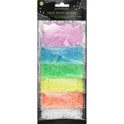Panduro Iron Beads Rörpärlor Mini Glow In The Dark Mix – 6000 självlysande Mini-pärlor som är Ø2,5 mm | Barn Rörpärlor Mini