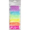 Panduro Iron Beads Rörpärlor Mini mixpack Transparent – 6000 genomskinliga & glada Mini-pärlor som är Ø2,5 mm | Barn Rörpärlor Mini