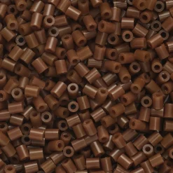 Panduro Iron Beads Rörpärlor Mini 1000 st brun, Ø2,5 mm | Barn Rörpärlor Mini