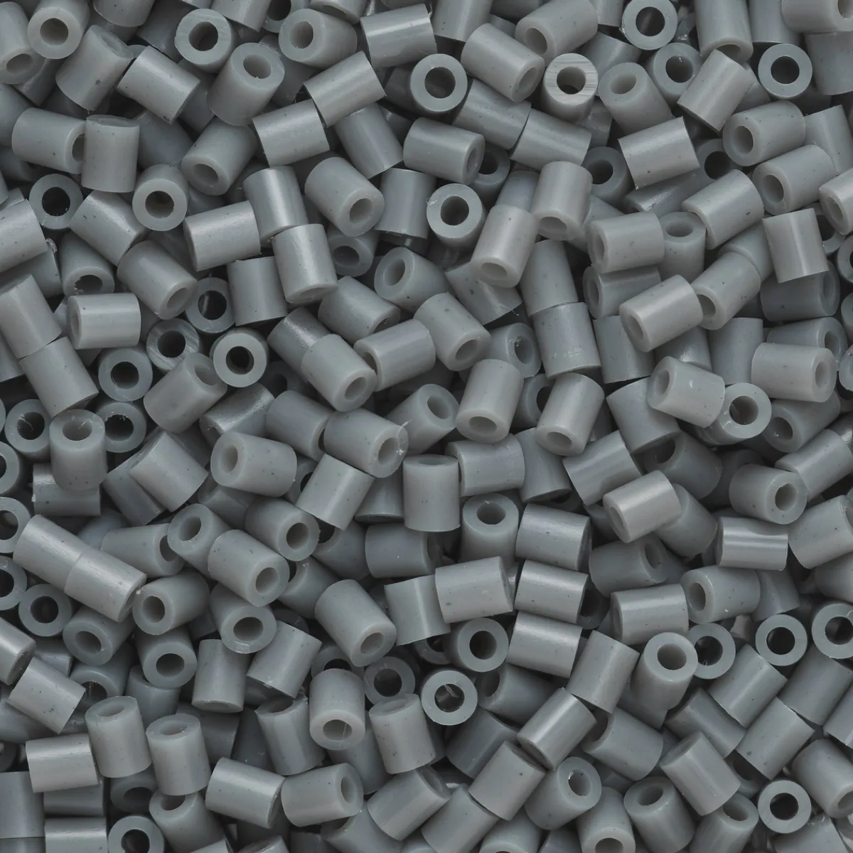 Barn Panduro Iron Beads Rörpärlor Mini 1000 st grå, Ø2,5 mm