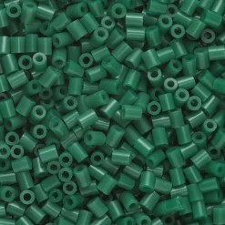 Barn Panduro Iron Beads Rörpärlor Mini 1000 st grön, Ø2,5 mm