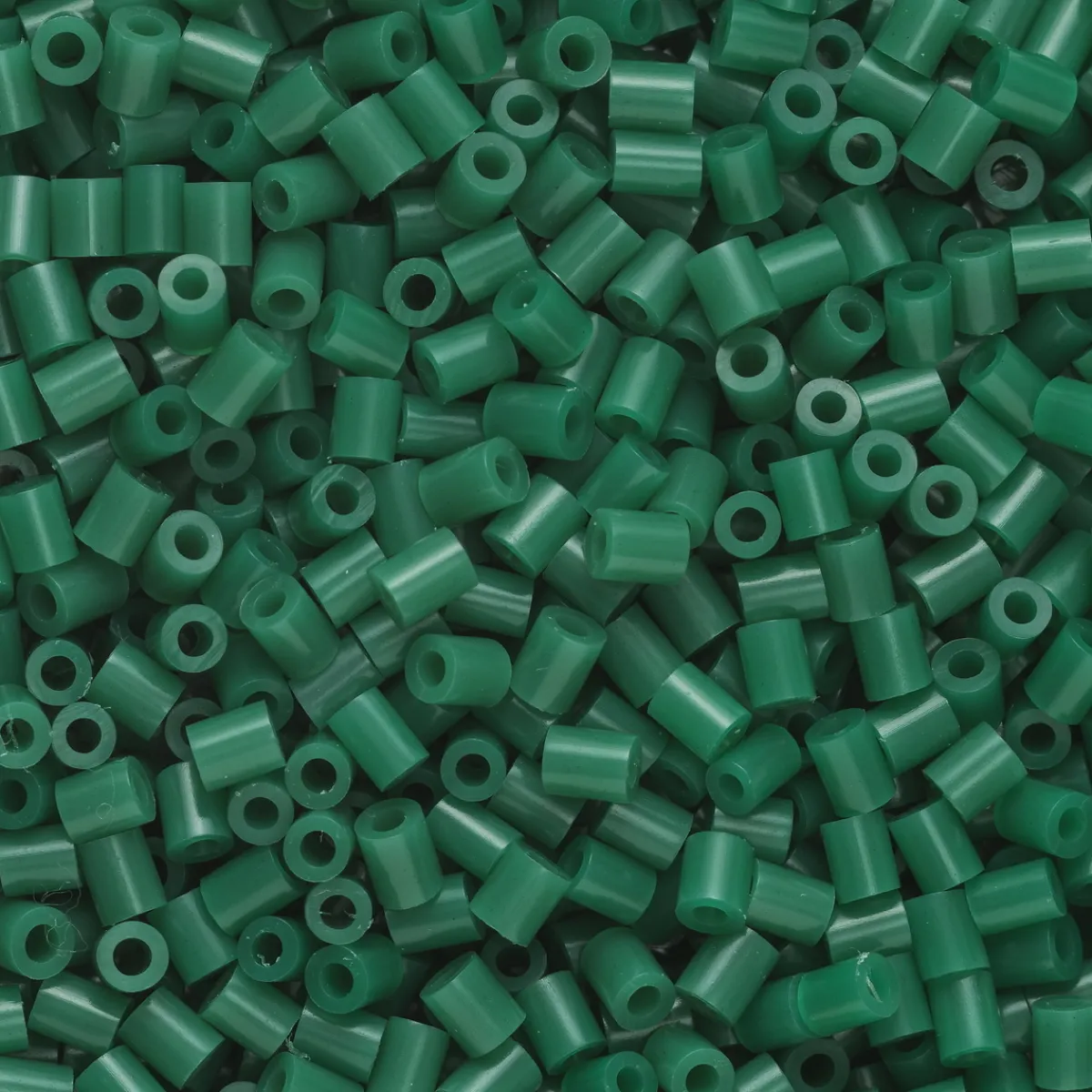 Barn Panduro Iron Beads Rörpärlor Mini 1000 st grön, Ø2,5 mm