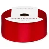 Panduro Hobby Rött satinband – 25 mm brett och 8 meter långt | Satinband