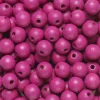 Preciosa Runda träpärlor Ø8 mm, cirka 150 st. rosa