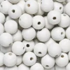 Preciosa Runda träpärlor Ø10 mm, cirka 100 st. vit | Pärlor Av Trä, Ben & Horn