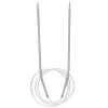 Pony yarn accessories Rundstickor, längd 80 cm Ø3,0 mm – aluminium | Rundstickor