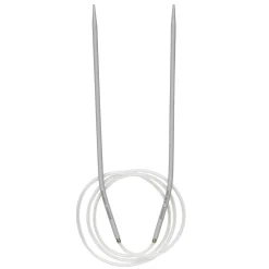 Pony yarn accessories Rundstickor, längd 80 cm Ø6,0 mm – aluminium