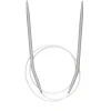 Pony yarn accessories Rundstickor, längd 40 cm Ø3,5 mm – aluminium