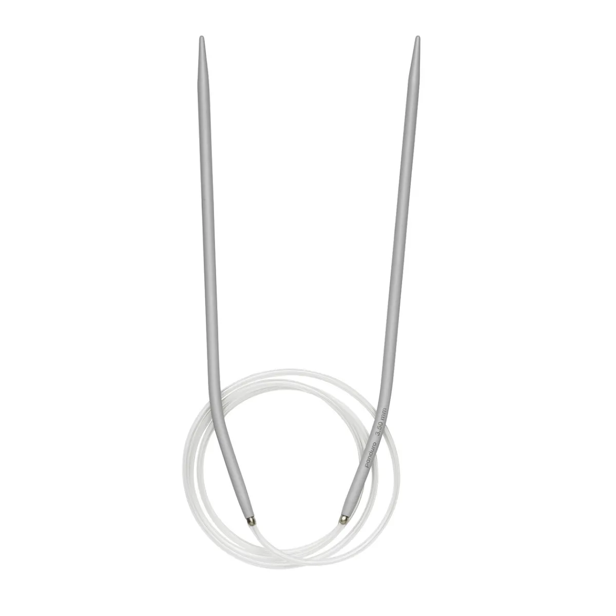 Pony yarn accessories Rundstickor, längd 40 cm Ø3,0 mm – aluminium