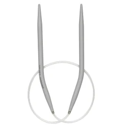 Pony yarn accessories Rundstickor, längd 40 cm Ø4,5 mm – aluminium