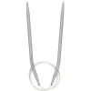 Pony yarn accessories Rundstickor, längd 60 cm Ø5,5 mm – aluminium | Rundstickor